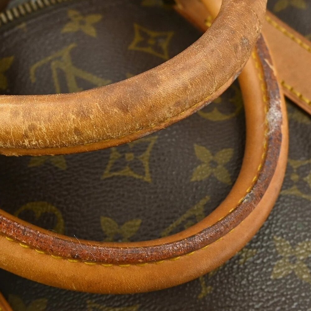 BUYIT Louis Vuitton Monogram Keepall 60 Duffle Bag M41422 MI8909 RQ01817 - Picture 9 of 11